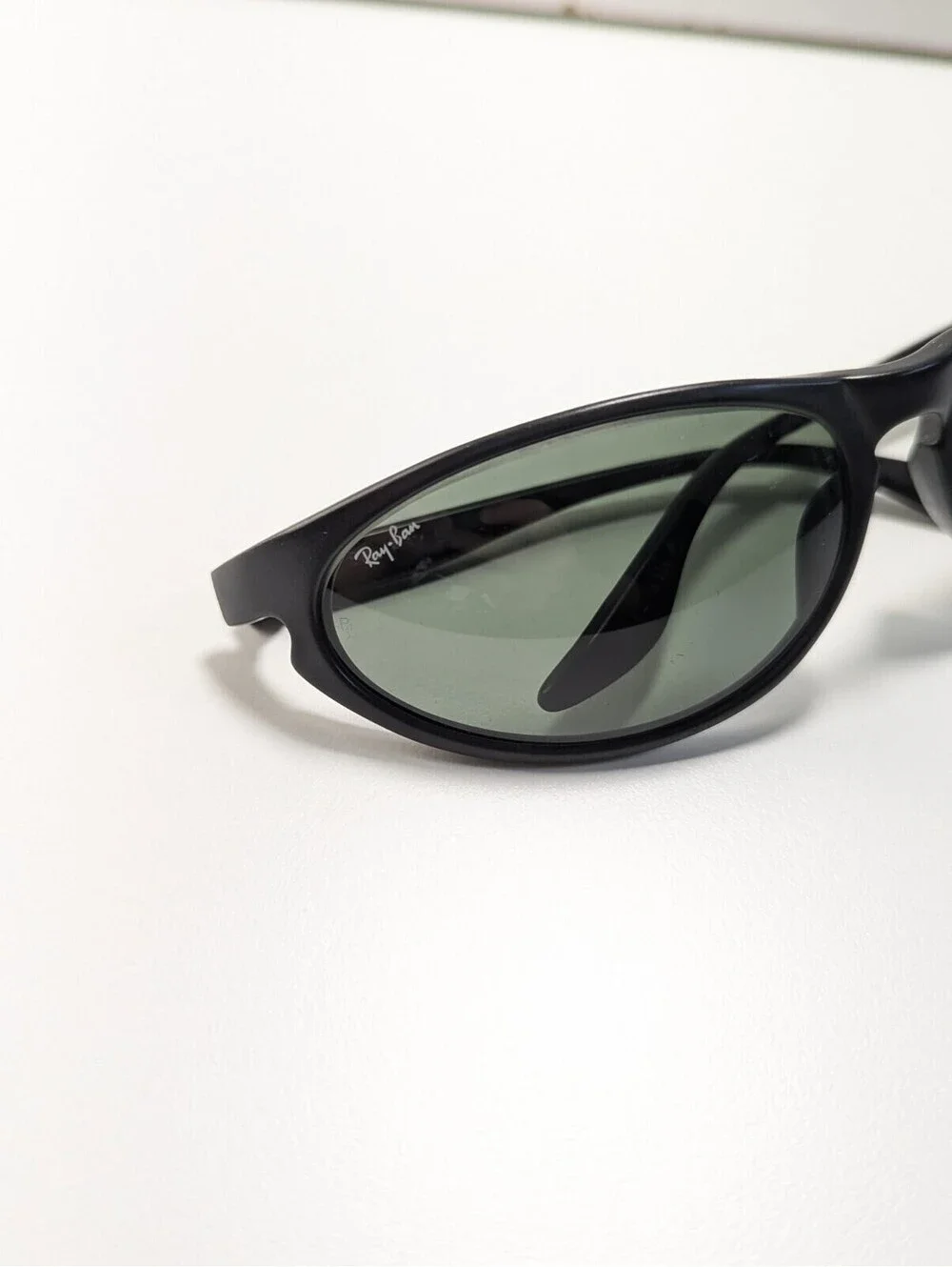 VINTAGE RAY BAN B&L BLACK G15 UV SPORT WRAP SUNGLASSES EYEWEAR CLASSIC CHIC